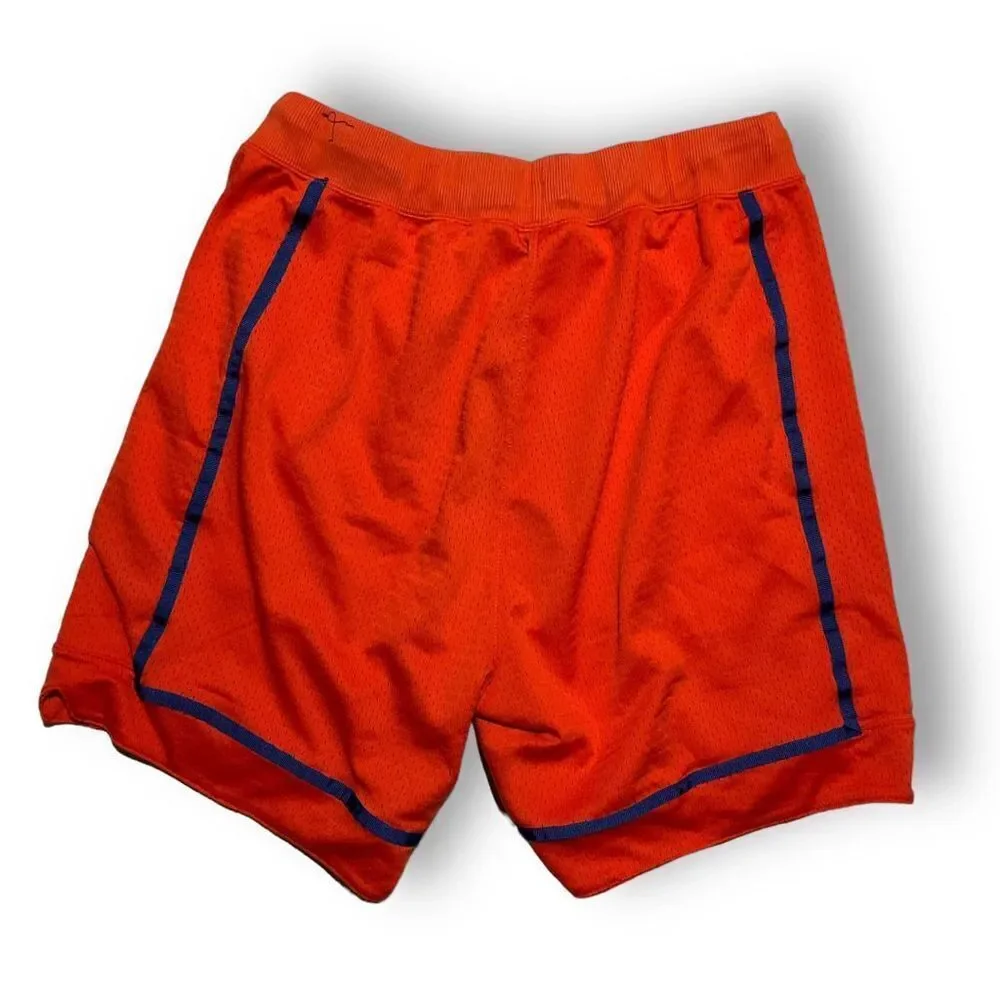 🏀 Vintage Nike Orange Mesh Shorts‎ Men’s M | 90s Streetwear Basketball OG
